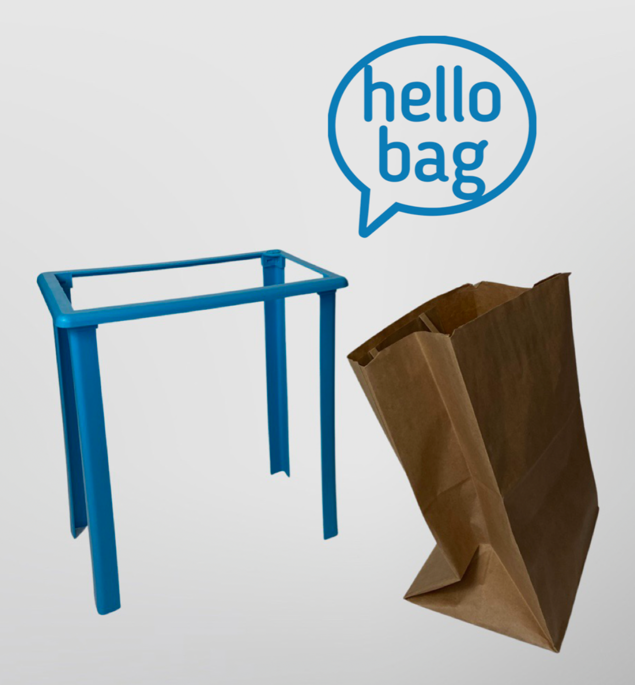 blue hello bag (1 pack)